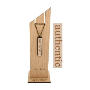 Authentic - Wooden Necklace