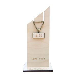 "wild" pendant necklace